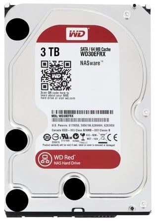 WD Red HDD 3,5″ 3Tb - Harde schijf