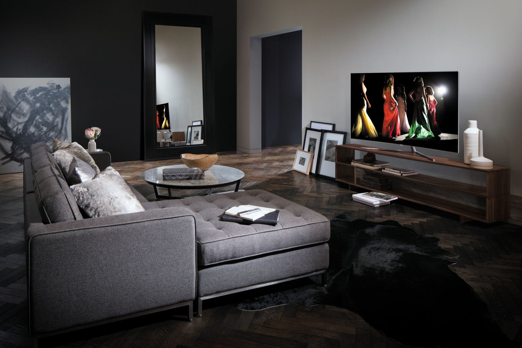 Samsung QE75Q7F - lifestyle - Televisie
