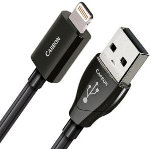 AudioQuest USB Lightning Carbon 0,75 m.