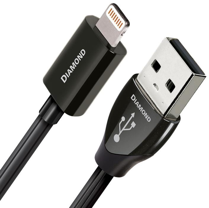 AudioQuest USB Lightning Diamond 0,75 m. - iPhone kabel