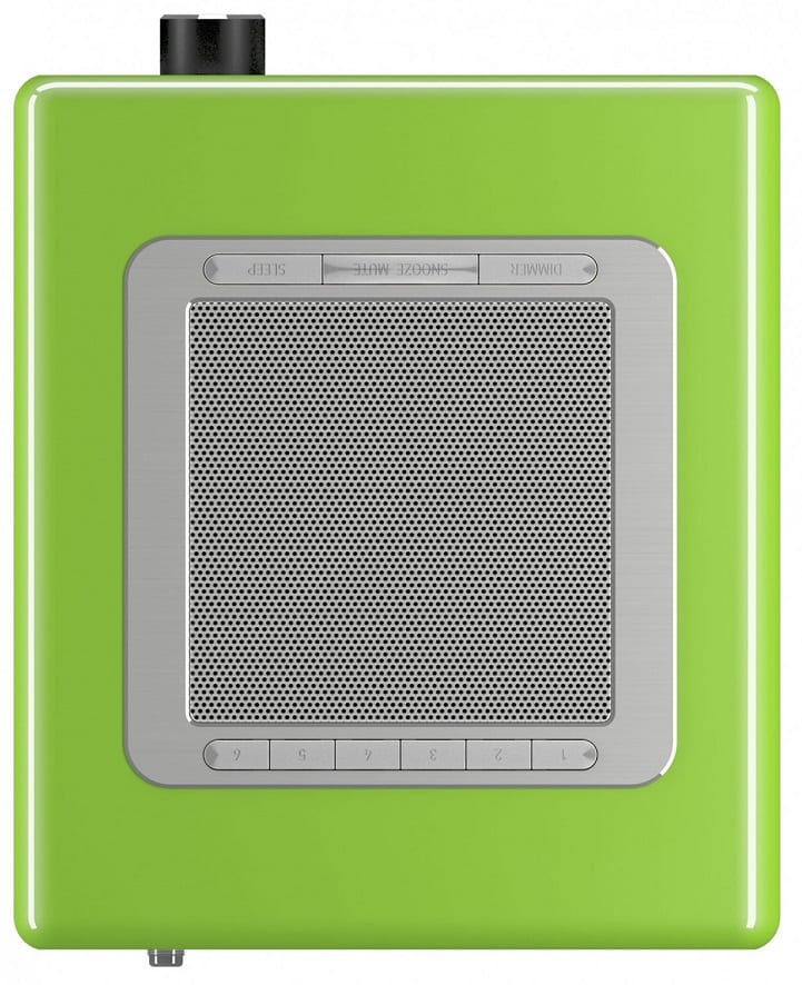 Sonoro Radio groen - bovenkant - Radio