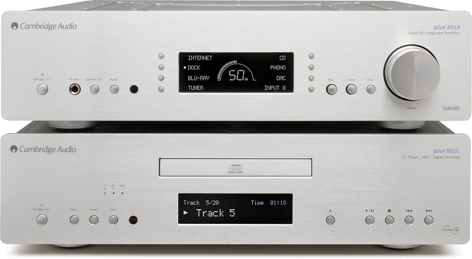 Cambridge Audio Azur 851C zilver - CD speler