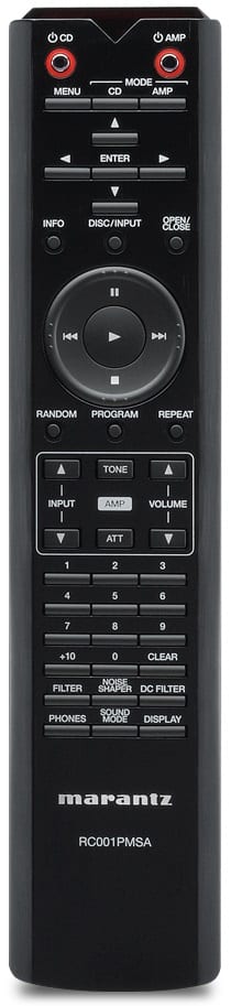 Marantz SA-11S3 zwart - afstandsbediening - CD speler