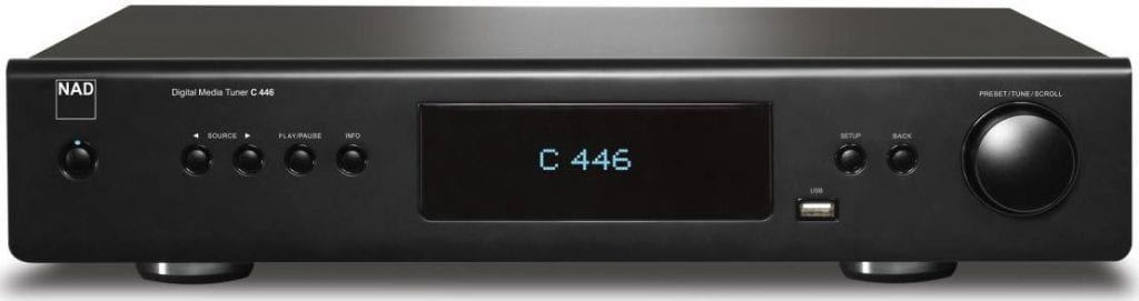 NAD C446 graphite - Audio streamer