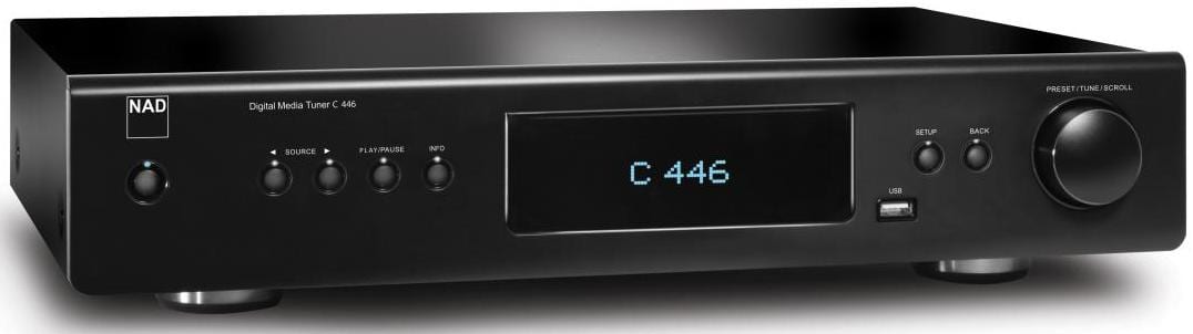 NAD C446 graphite - Audio streamer
