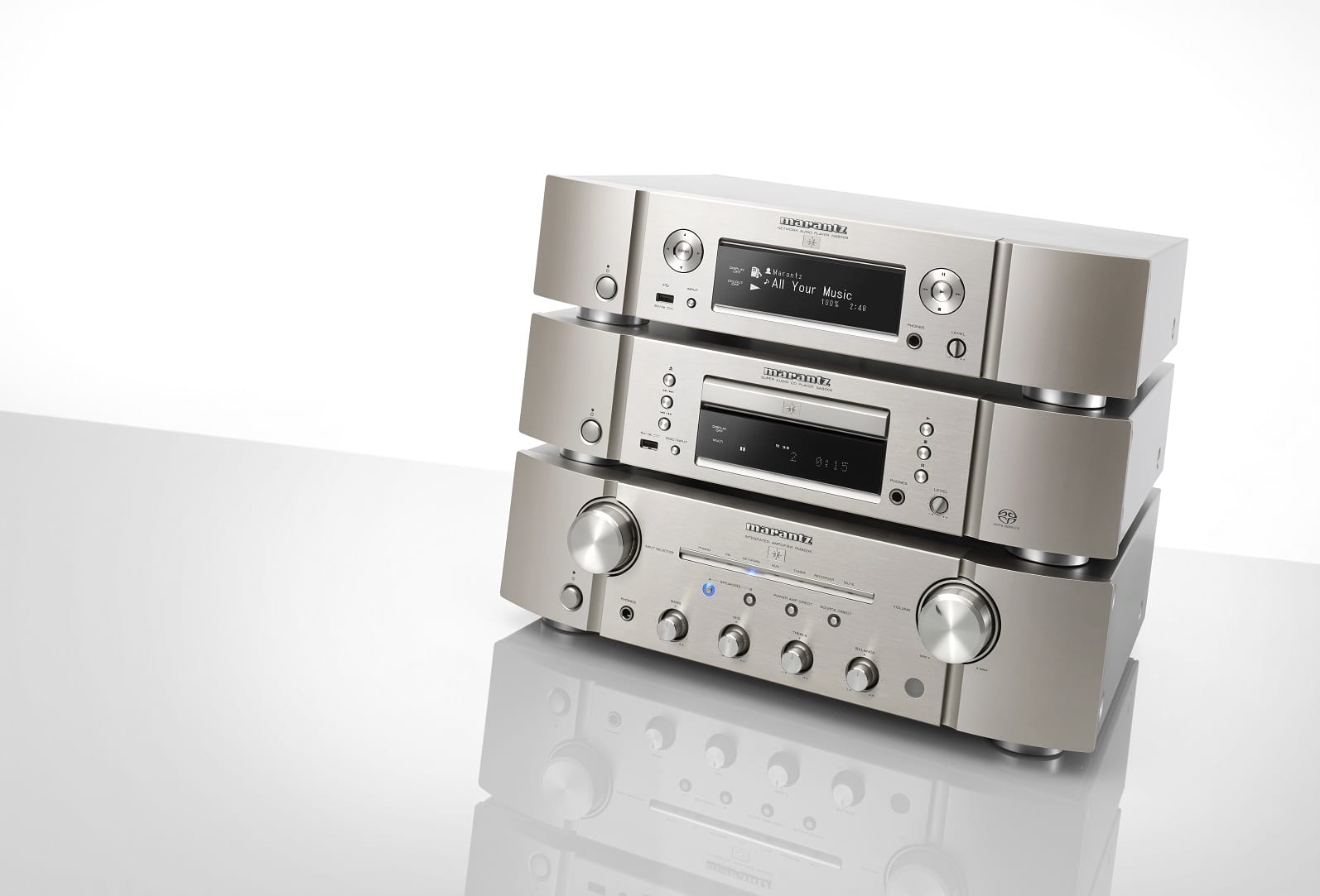 Marantz NA8005 zilver/goud - lifestyle - Audio streamer