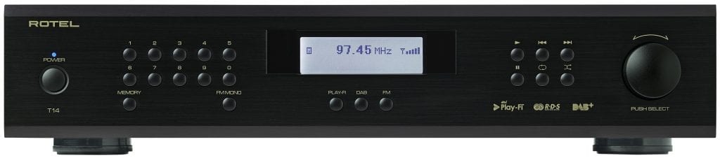 Rotel T-14 zwart - Audio streamer