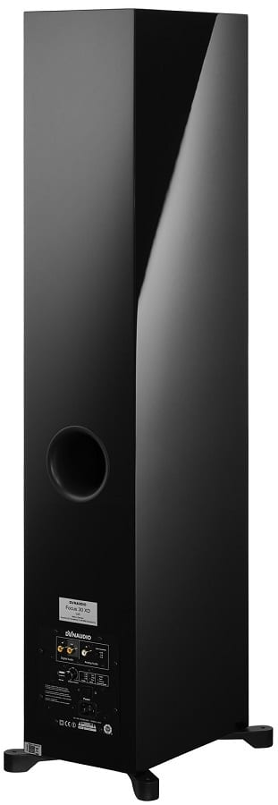 Dynaudio Focus 30 XD black piano lacquer - achterkant - Actieve speaker