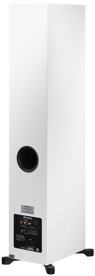 Dynaudio Focus 30 XD white satin - achterkant - Actieve speaker