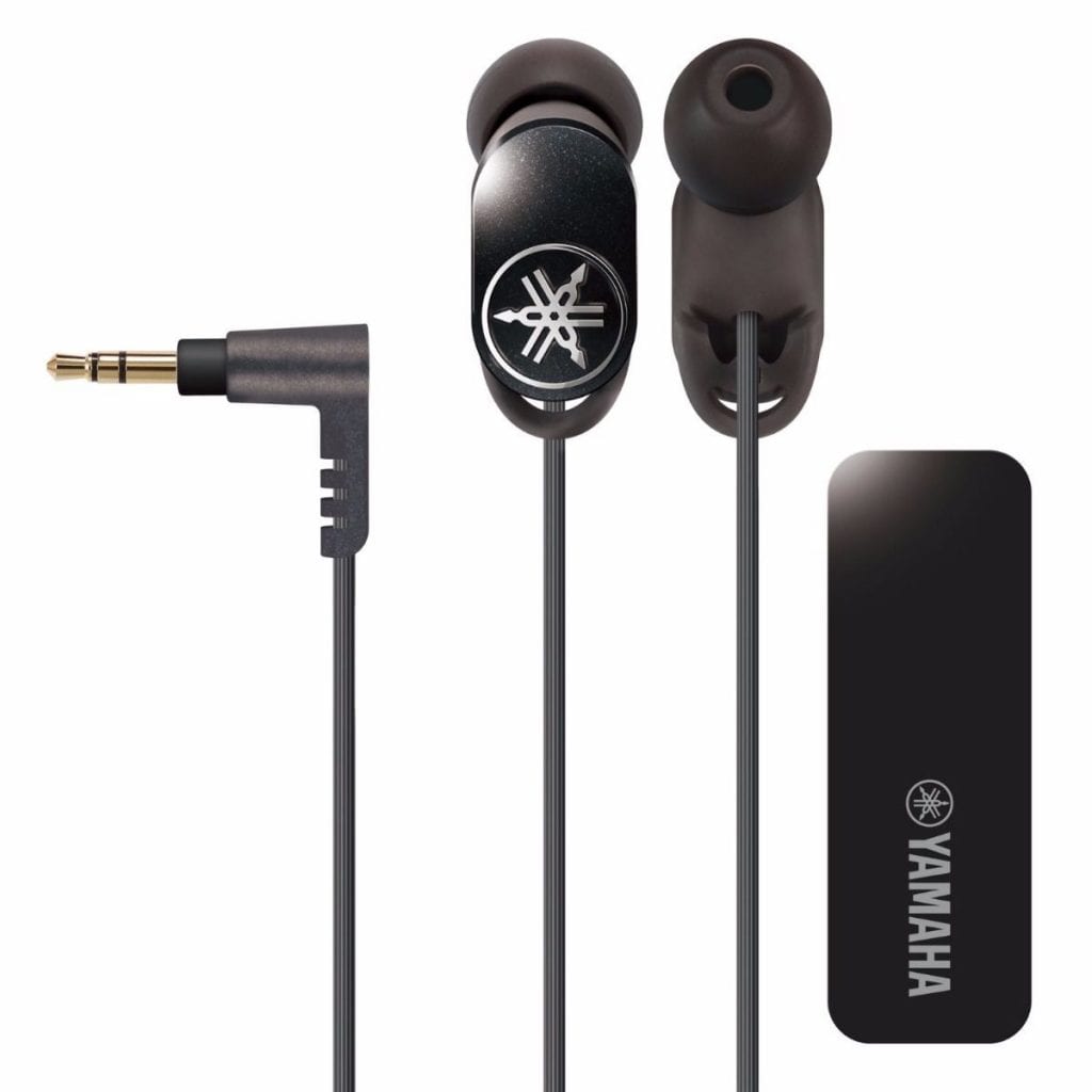 Yamaha EPH-W32 zwart - In ear oordopjes
