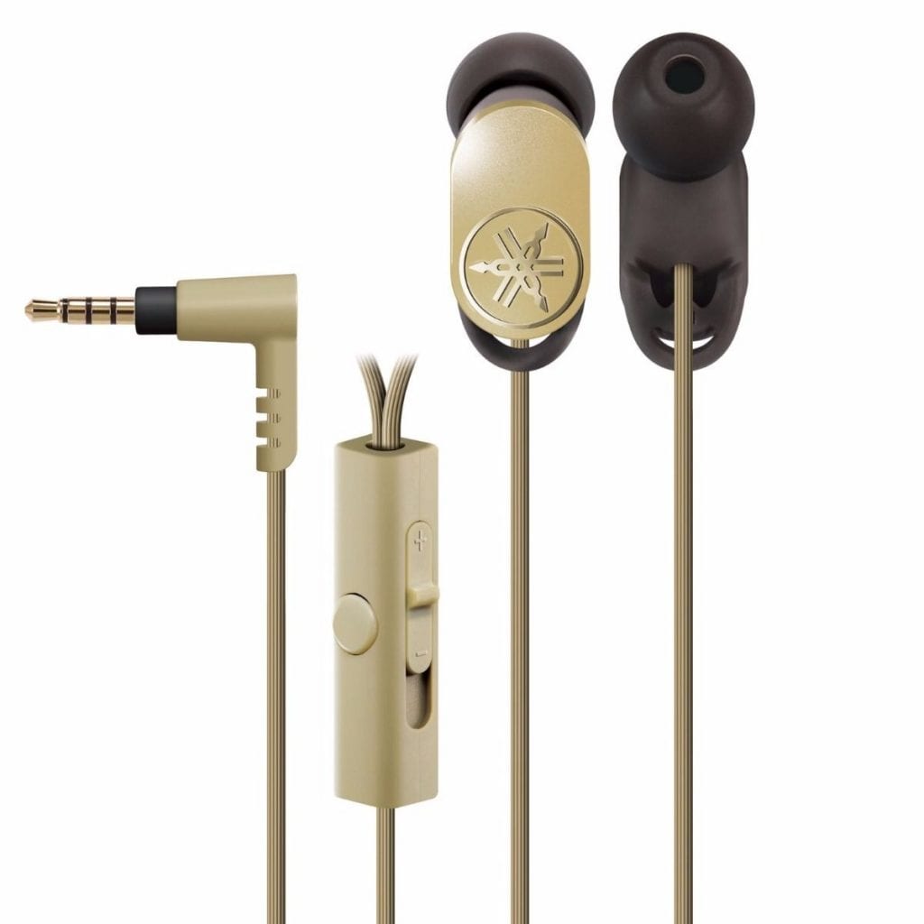 Yamaha EPH-R32 goud - In ear oordopjes