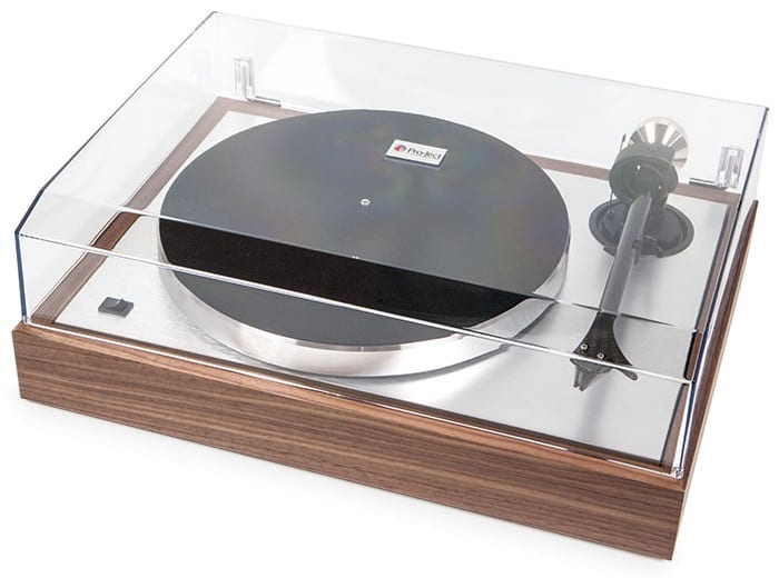 Pro-Ject The Classic (2Msilver) walnoot - Platenspeler