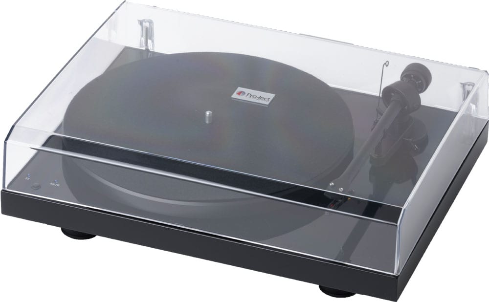 Pro-Ject Debut III Recordmaster (OM10) zwart hoogglans - Platenspeler