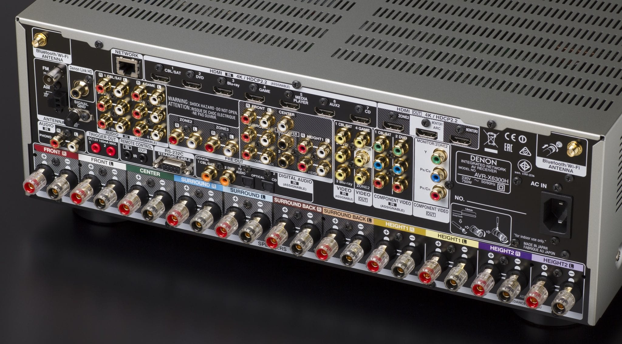 Denon AVRX6300H av receiver iEar