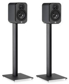 Q Acoustics 3000ST zwart - Speaker standaard