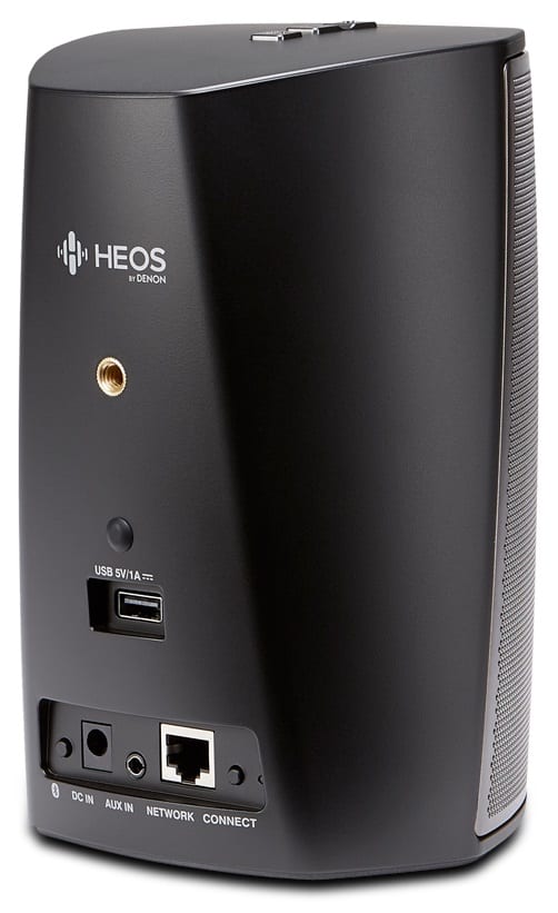 HEOS 1 HS2 zwart - achterkant - Wifi speaker