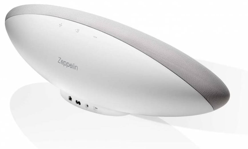 Bowers & Wilkins Zeppelin Wireless wit - achterkant - Wifi speaker