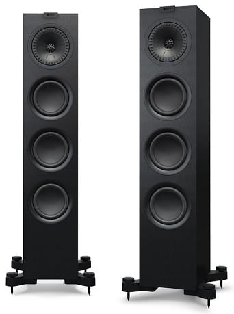 KEF Q550 zwart - paar - Zuilspeaker