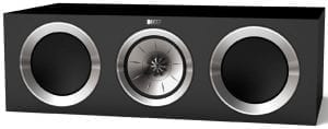 KEF R200c zwart hoogglans