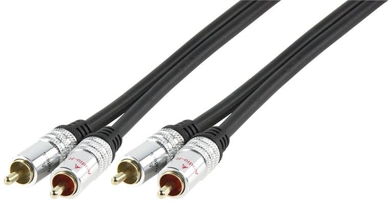 HQ RCA kabel 10,0 m. - RCA kabel