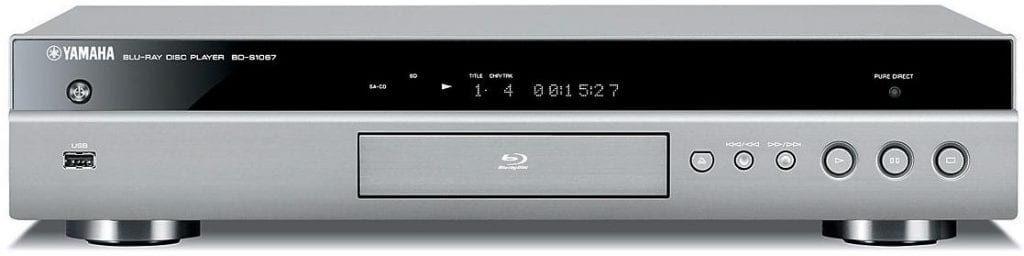 Yamaha BD-S1067 titaan - Blu ray speler