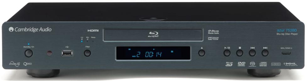 Cambridge Audio Azur 752BD zwart - Blu ray speler