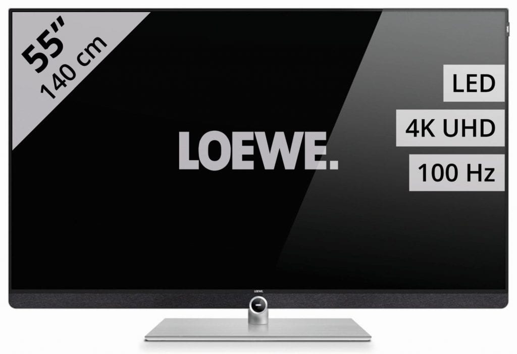 Loewe Bild 3.55 dal graphite grey - Televisie