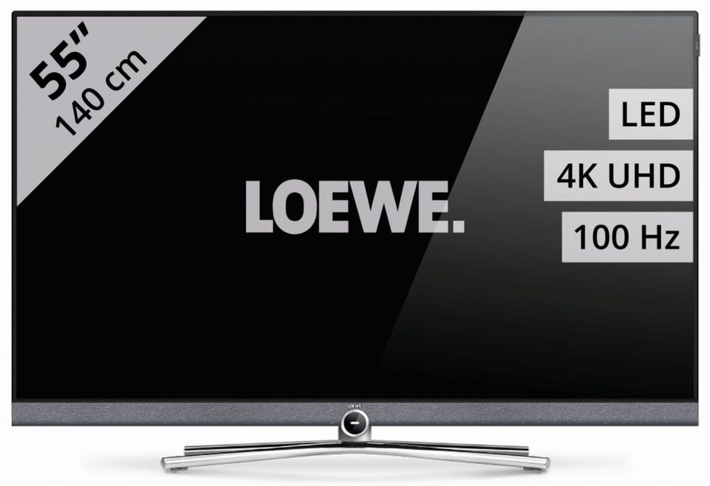 Loewe Bild 5.55 light grey - Televisie