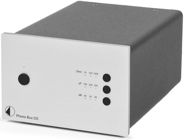 Pro-Ject Phono Box DS zilver - Phono voorversterker