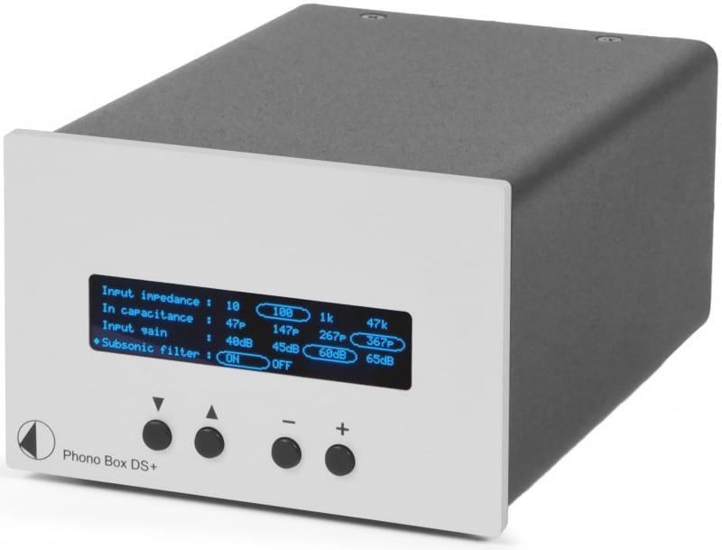Pro-Ject Phono Box DS+ zilver - Phono voorversterker
