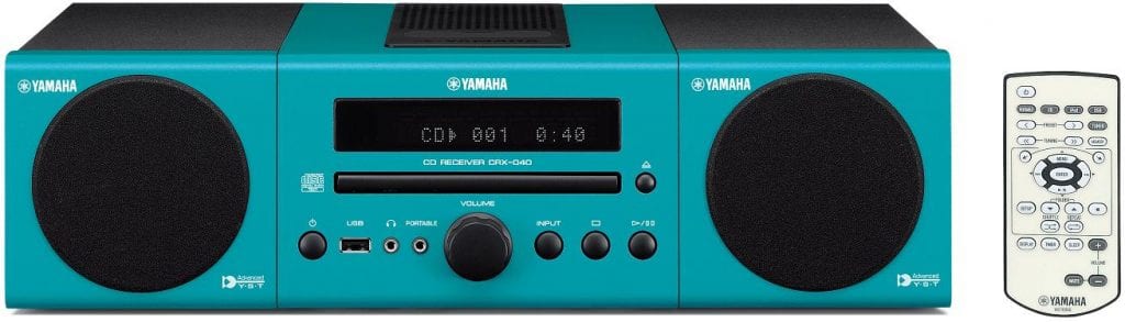 Yamaha MCR-040 licht blauw