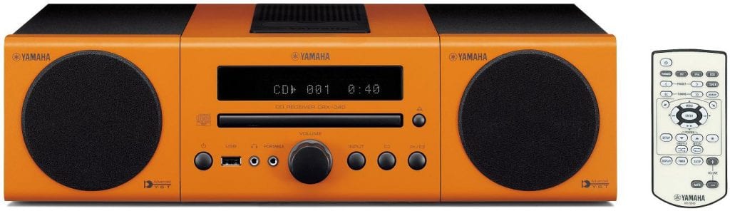 Yamaha MCR-040 oranje - Miniset