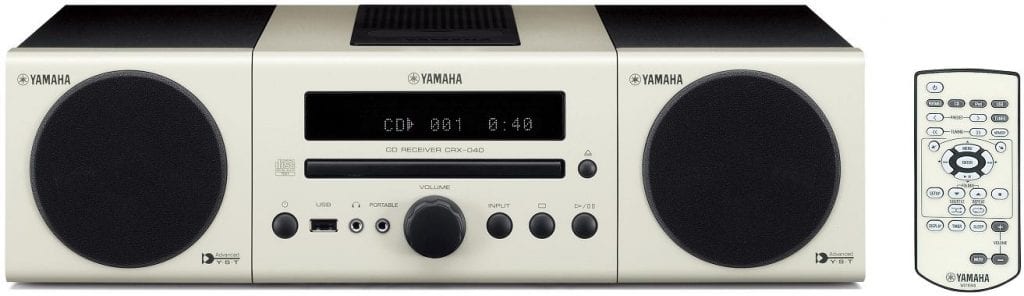 Yamaha MCR-040 wit - Miniset