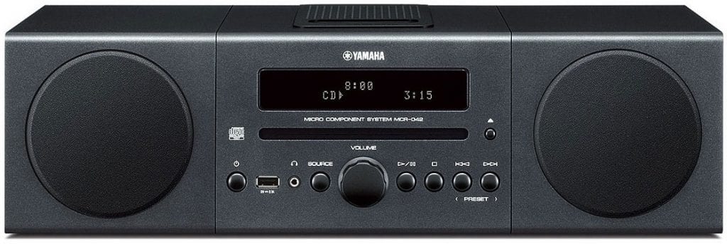 Yamaha MCR-042 donker grijs - Miniset