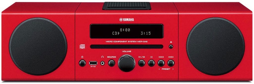 Yamaha MCR-042 rood