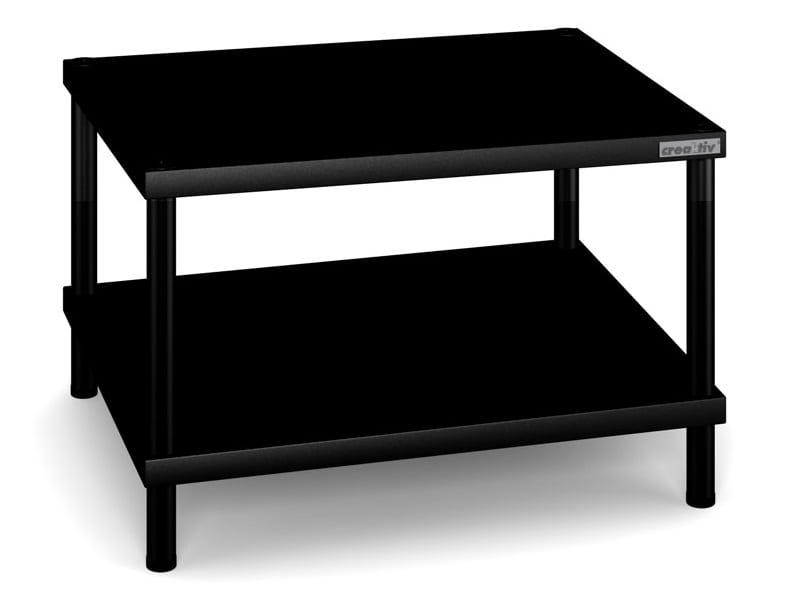 Creaktiv Trend 1-2 zwart hoogglans/zwart - Audio meubel