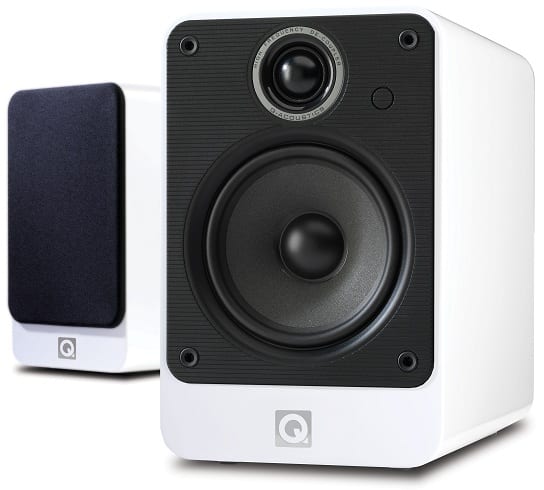 Q Acoustics 2020i wit hoogglans - Boekenplank speaker
