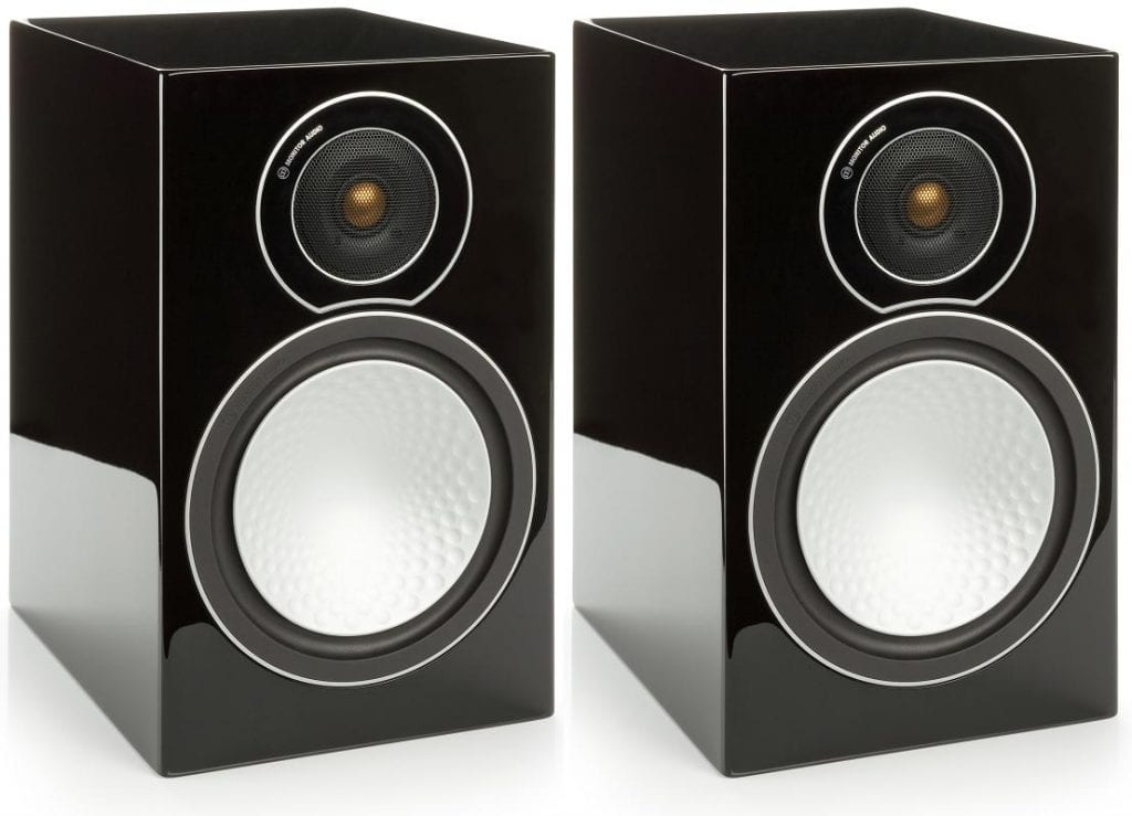 Monitor Audio Silver 2 zwart hoogglans - Boekenplank speaker