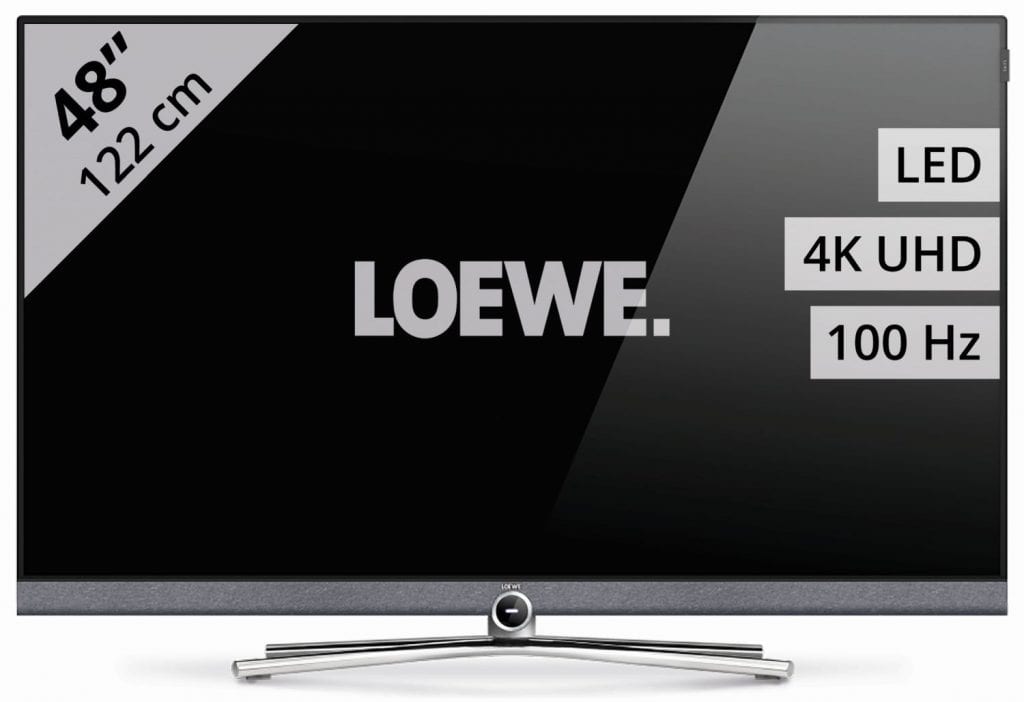 Loewe Bild 5.48 light grey - Televisie
