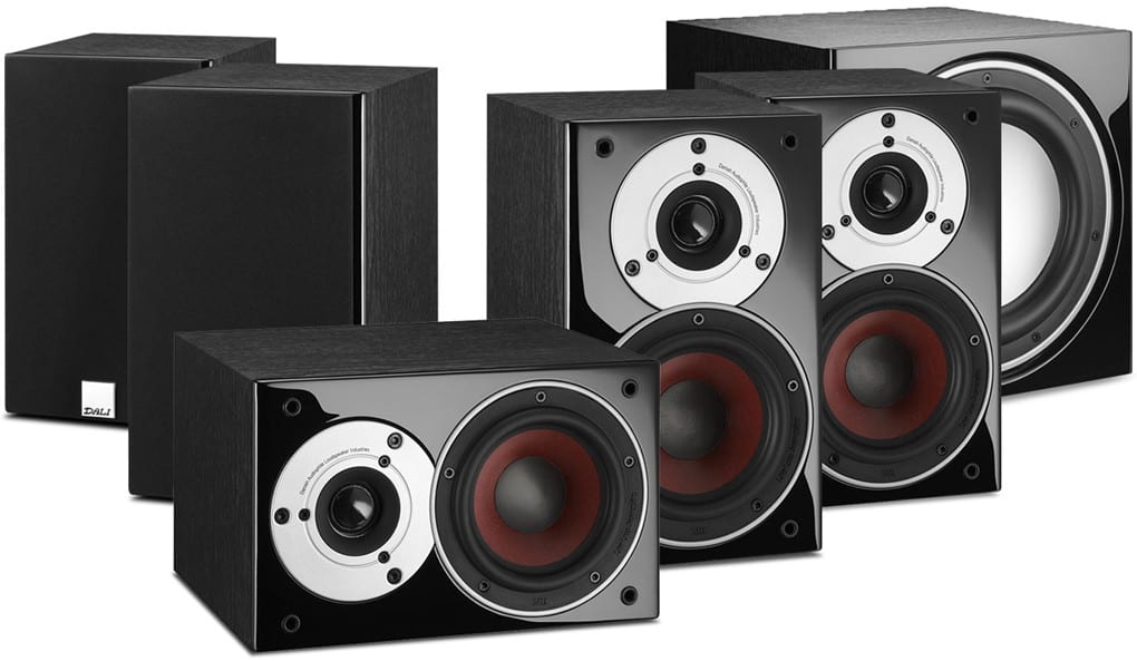 Dali Zensor Pico 5.1 zwart - Speaker set