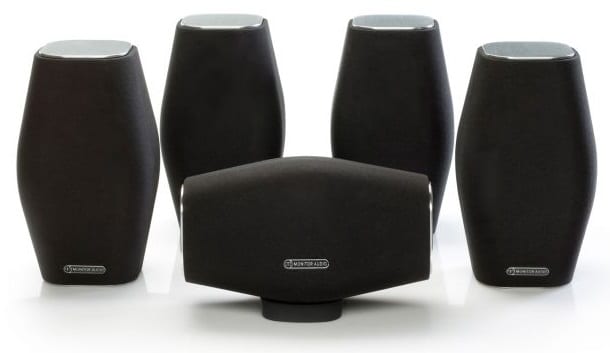 Monitor Audio Mass 5.0 zwart - Speaker set