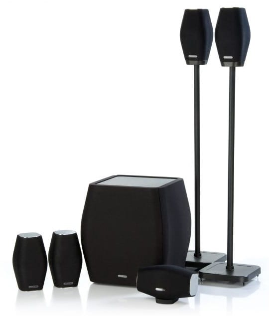 Monitor Audio Mass 5.1 zwart - Speaker set