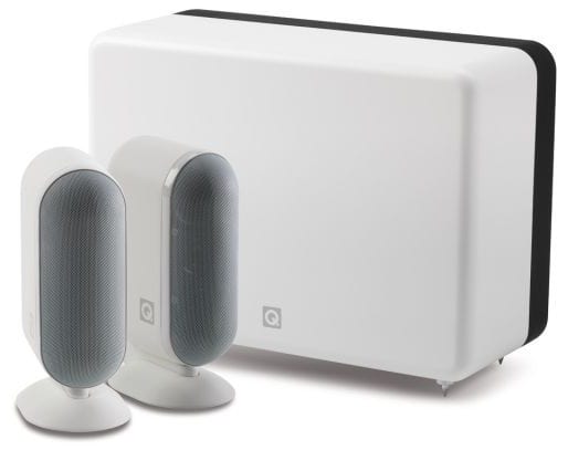 Q Acoustics 7000i 2.1 wit - Speaker set