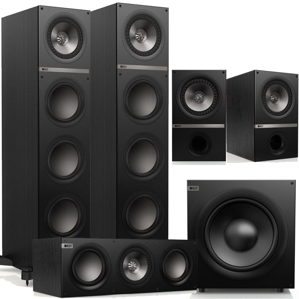 KEF Q900 5.1 zwart - Speaker set