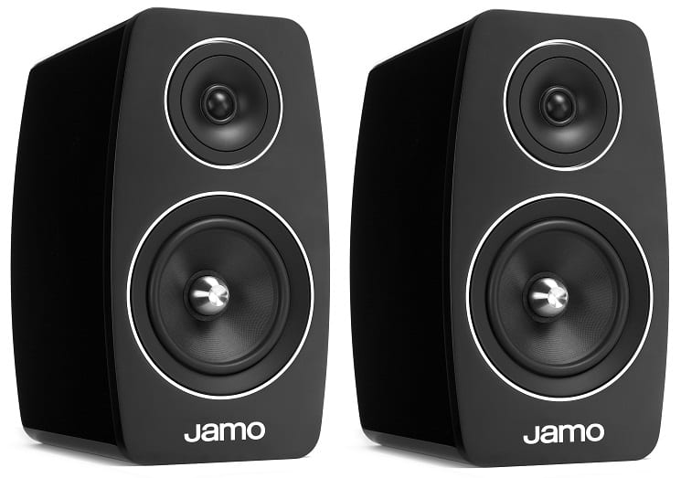 Jamo C 103 zwart hoogglans - Boekenplank speaker
