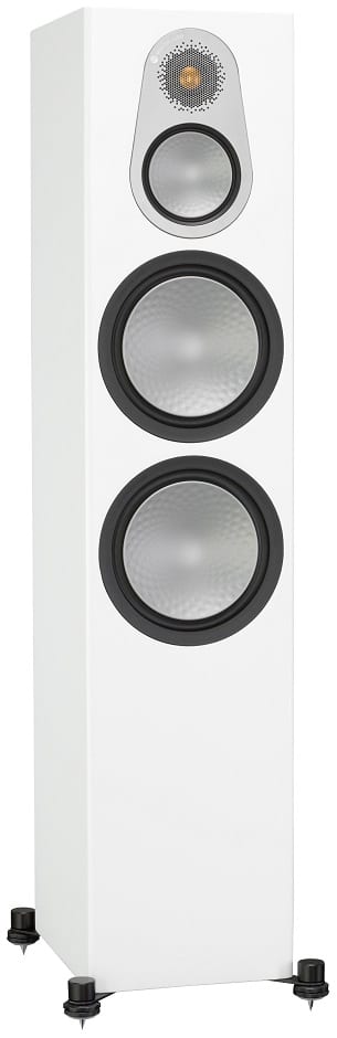 Monitor Audio Silver 500 6G wit satijn - Zuilspeaker