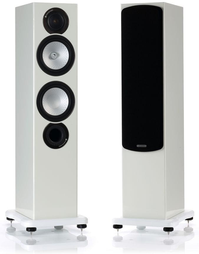 Monitor Audio Silver RX6 wit satijn - Zuilspeaker