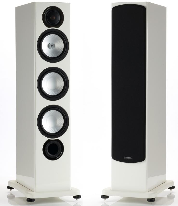 Monitor Audio Silver RX8 wit satijn - Zuilspeaker