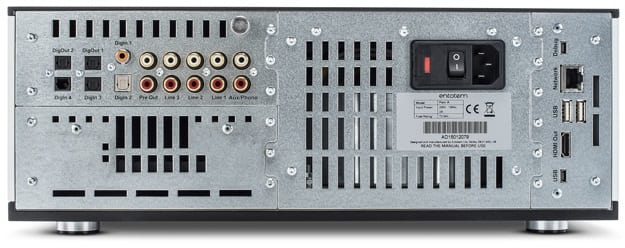 Convert Plato Pre 1TB SSD zwart - achterkant - Audio streamer