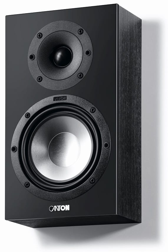 Canton GLE 416 OnWall zwart - Surround speaker